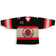 Haga su propio diseño Camisetas de hockey de equipo personalizado baratos y jerseys baratos de equipo de hockey y jerseys de hockey baratos